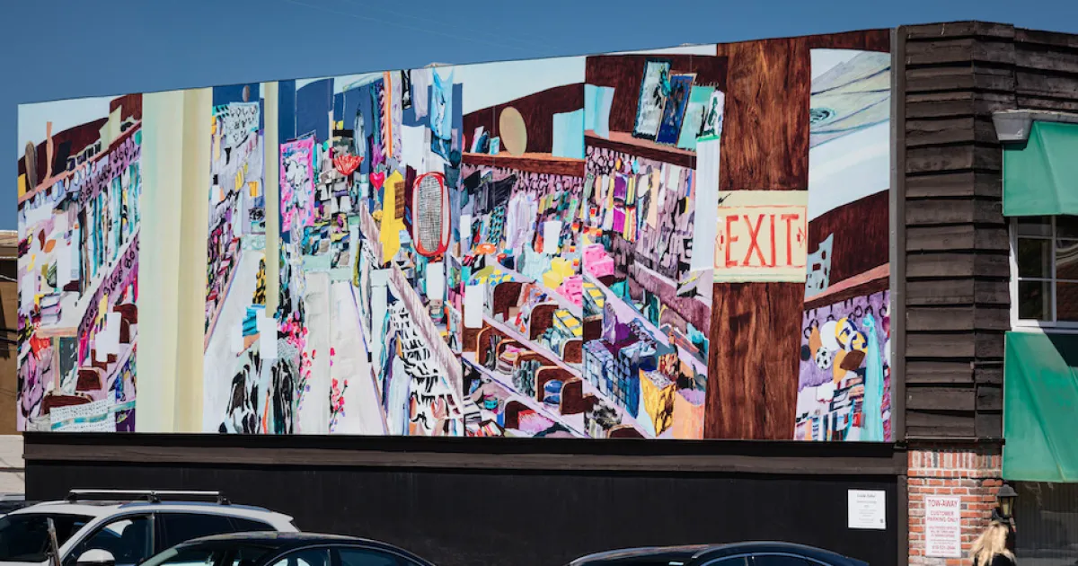 Lizzie Zelter '22 Installs Massive Mural in La Jolla | School of